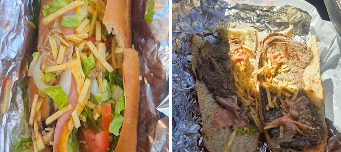 On the Go food Cubana & Mexicana Menu